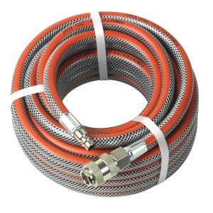 tuyau air comprimé en couronne de 10m - 8x13 - raccords rapides