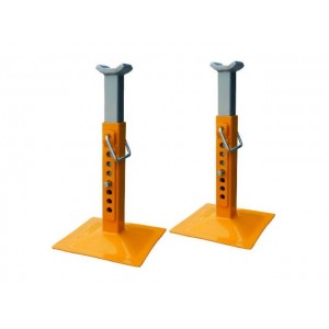 Lot de 2 chandelles droites renforcées 2T (la paire)