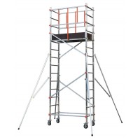 Echafaudage roulant aluminium