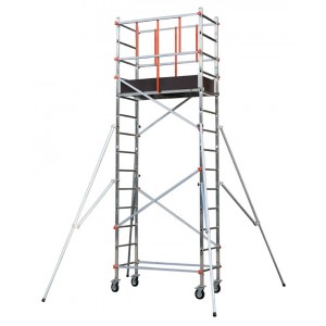 Echafaudage roulant aluminium